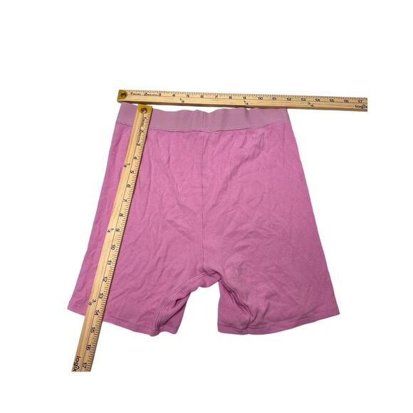 Skims Pink Size Medium Soft Lounge Boxer Style - Picture 3 of 4